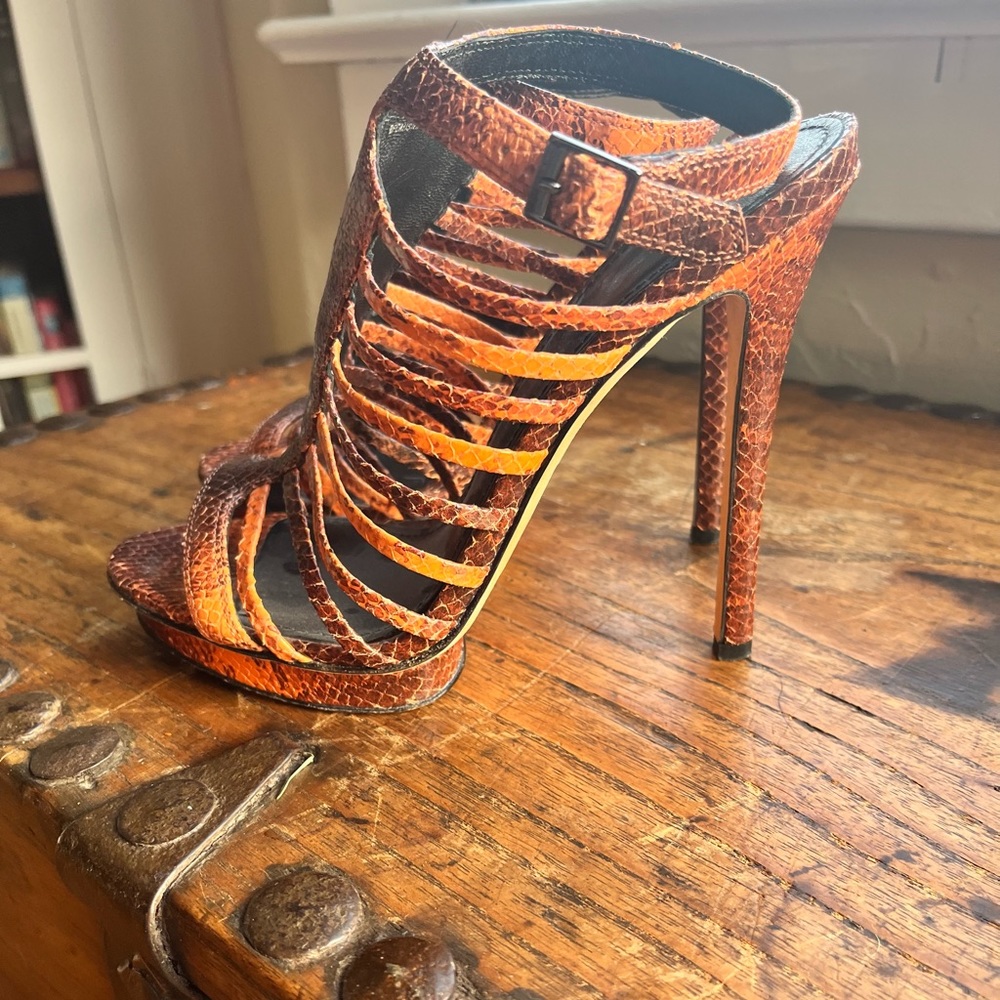 Gorgeous Brian Atwood stiletto sandals